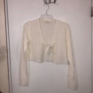 Ivory Knit Cardigan/Shrug